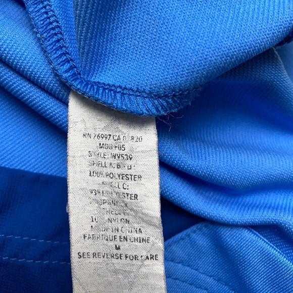 Brooks Womens Running Vest Size Medium Blue Zip Up Active Top - Picture 6 of 9